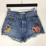 GRLFRND  Cindy Embroidered Jean Shorts Rising Sun 24 Photo 2