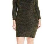 Ny Collection Sz 1x Plus Size Dress Cold Shoulder Photo 0