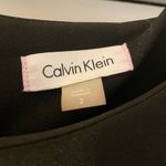 Calvin Klein Peplum Half Sleeve Sheath Dress, Black, Size 2, EUC Photo 7