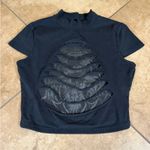 KILLSTAR  mesh crop top with cut outs goat  Photo 0