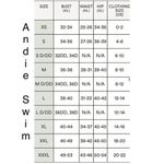 ANDIE NWT  The Riviera Bottom Belted High Waisted Medium Coverage Leg Cut S Black Photo 7