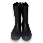 A New Day Women's Black Vicki Mid Calf Rain Boots Size 6 Photo 3