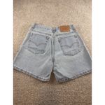  Womens Denim Jean Shorts size 12 levi's 550 guys fit shorts vintage y2k‎ Photo 3