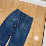 ZARA  Straight / Wide Leg Denim Jeans Classic Blue Size 10 Photo 7