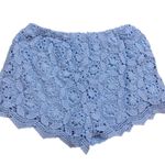 Aeropostale Size Medium Periwinkle Crochet Lace Summer Shorts Summer Beach Photo 1
