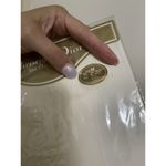 Dior CHRISTIAN BAS COLLANTS white logo vintage pantyhose medium c2002 ytk-03 Photo 5