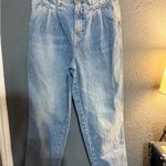 Free People Faded Love Pleated Jeans Photo 1