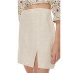 Wilfred  x Aritzia - Patio Linen Mini Skirt Sz 8 Photo 3