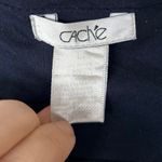 Cache Vintage Y2K Navy Naval Style Vest Brass Button Epaulet Design Military Photo 5