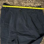 Madewell  Women’s Size 6 Navy Blue The Harlow Wide Leg Linen Blend Pants Photo 12