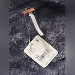 Free People MOONBEAM FUZZY PULLOVER - BLACK Size M NWT Photo 5