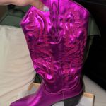 pink cowgirl boots Size 8 Photo 0