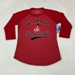 Nba John Wall 2 Washington DC Wizards 4 Her 3/4 Red Long sleeve T-Shirt Women XS Photo 0