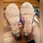 Lilly Pulitzer PLAID WOODEN HEELS Photo 6