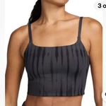 Nike  Women's One Light-Support Lightly Lined‎ Longline Printed Sports Bra Black Photo 0