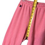Aviator Nation Sweatpants Womens Medium Pink Neon Side Stripe Fleece Jogger USA Photo 4