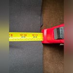 George Black Midi Skirt Closure Zipper In Back Fully Lined Liner Has Rip Sz 16 Photo 9