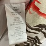 Petite Sophisticate  Floral Silk Dress Sleeveless V Neck Size 10 Tropical Hawaii Photo 4