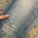 Blue Spice Women's Light Blue Distressed Jeans Photo 2