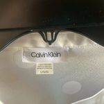 Calvin Klein  Women's tone on tone Polka Dot Blouse large Photo 2