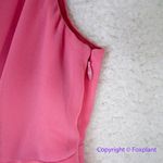 Vintage chiffon pink dress faux wrap top and skirt lace,ā size 150/80A Photo 6