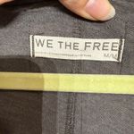 Free People  We the Free Double Espresso Kate Scoop Tee Tank Top Sz M NWT Photo 4