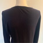 Talbots Floating Hearts Bicycle Navy Crew Neck Knit Sweater Size M Photo 8