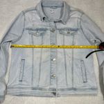 Ava & Viv  Light Wash Denim Jacket • Women’s 1X • Stretch Jean Jacket Photo 5