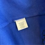 Croft & Barrow NWT  Blue/Black Geometric Lace Long Sleeve Sheath Dress Size Large Photo 10