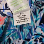 Lilly Pulitzer Malorie High Rise Stretch Pants Party in Paradise Navy Multi 4 Photo 6