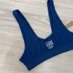 SKIMS NEW  X Team USA Blue Ribbed Bra Photo 1
