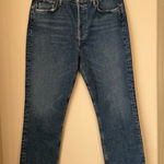 AGOLDE  Riley High-Rise Straight Jeans Size 31 Photo 0