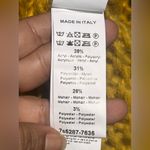 SUMMUM Women’s Acrylic & Mohair Blend Sweater Yellow Size M Photo 10
