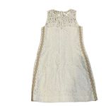 Lilly Pulitzer mila shift dress corded floral lace white size 6 Photo 7
