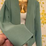 OVI Women's Sage Green open front blazer size M Photo 4