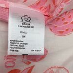 Farm Rio  size medium tiered midi cutout new Colorful Tropical Print Dress coveru Photo 9