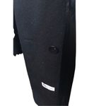 Anne Klein Vintage wool black fully lined single breasted vintage pea coat size Photo 6