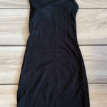 SKIMS  Cotton Rib Mini Tank Dress Black XS NWT IN PACKAGE Photo 0
