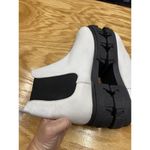 Silent D Women's White Leather Pull Photo 7