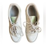 Reebok  Club Memt Sneakers White and Lime Green Womens Size 9.5 Photo 6