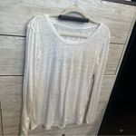 Lululemon  Daily Practice Long Sleeve in White Photo 4