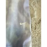 Nike  DRI FIT One Women's Tie Dye Thistle White Crop Mid Rise Leggings Sz 2 XL Photo 6
