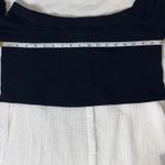 Anthropologie Passport Off the Shoulder Mixed Media Top Black & White XS Photo 7