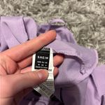 SheIn Light Purple Flowy Top Photo 4