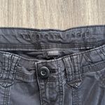 American Eagle Outfitters Black Cargo Pants Relaxed Fit 12 SHORT High rise Photo 1