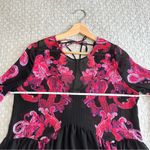 Free People Intimately  Boho Symphony Floral Bell Sleeve Mini Dress Size XS Photo 6