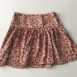 Ann Taylor ‎ Terracotta Rose Mini Shell Print Skirt Photo 2