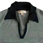 Philosophy polo sweater short sleeve top size M black and white Size M Photo 2