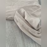 Max Mara Leisure Moto Zip Up Jacket Beige Athleisure NO SIZE TAG Photo 7