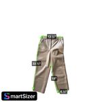 Aritzia  Babaton Command Cropped Mid-rise Vegan Leather Tan Trousers‎ Size 4 Photo 3